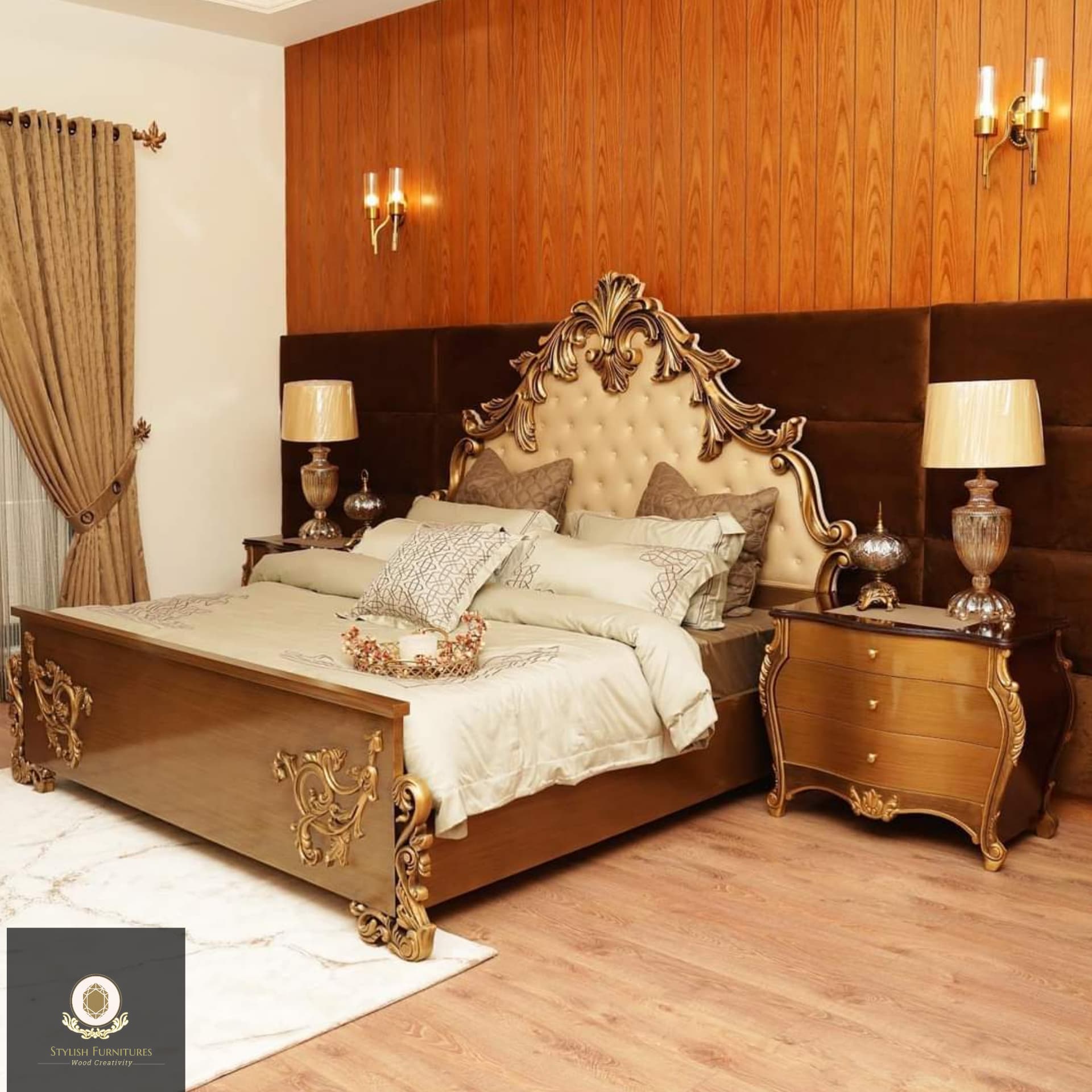 Luxury Modern Classic Bed Set — Bedroom Sets